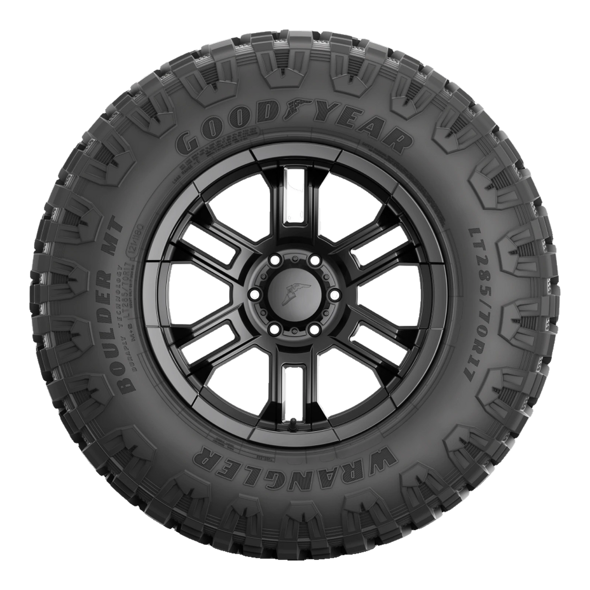 LT33X12.50R20 119Q LRF GOODYEAR WRANGLER BOULDER MT BSL - All-Season Tire