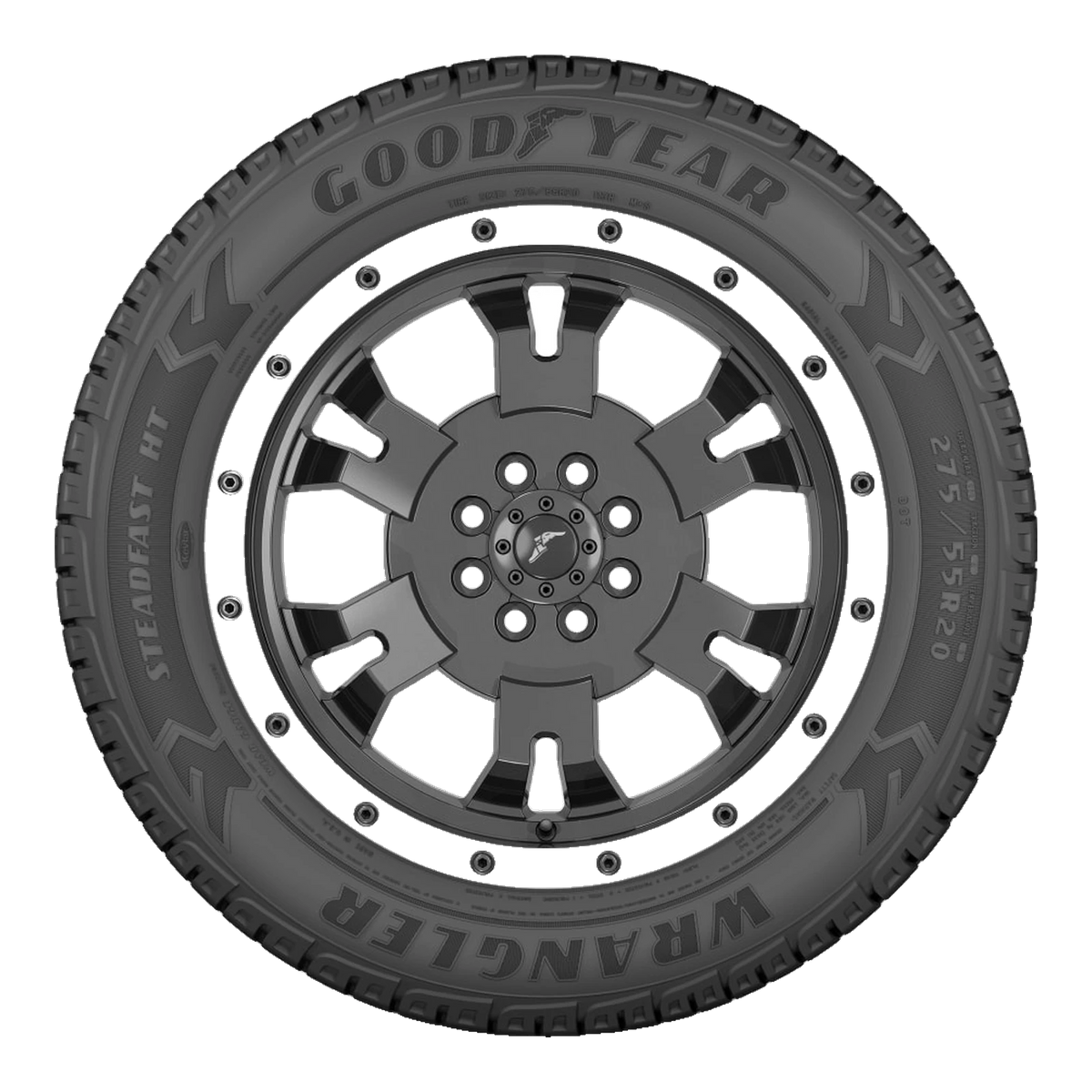 235/55R19 101V GOODYEAR WRANGLER STEADFAST HT BSL - All-Season Tire