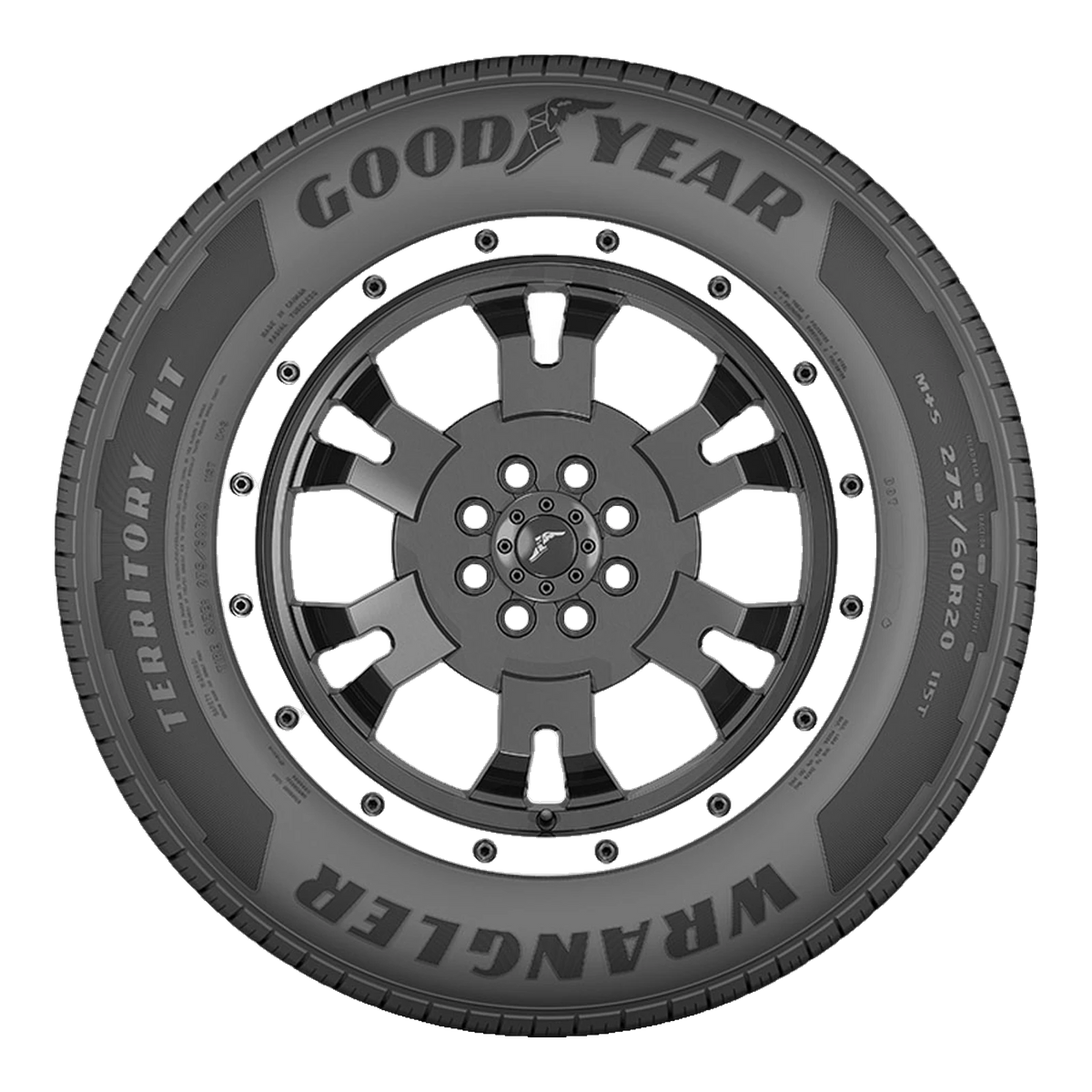 285/70R18 XL 116H LR2 GOODYEAR XL WRANGLER TERRITORY HT BSL - All-Season Tire