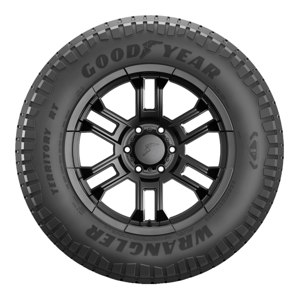 LT285/70R17 121Q LRLRE GOODYEAR LRE WRANGLER TERRITORY RT BSL (TAKE-OFF) - All-Season Tire