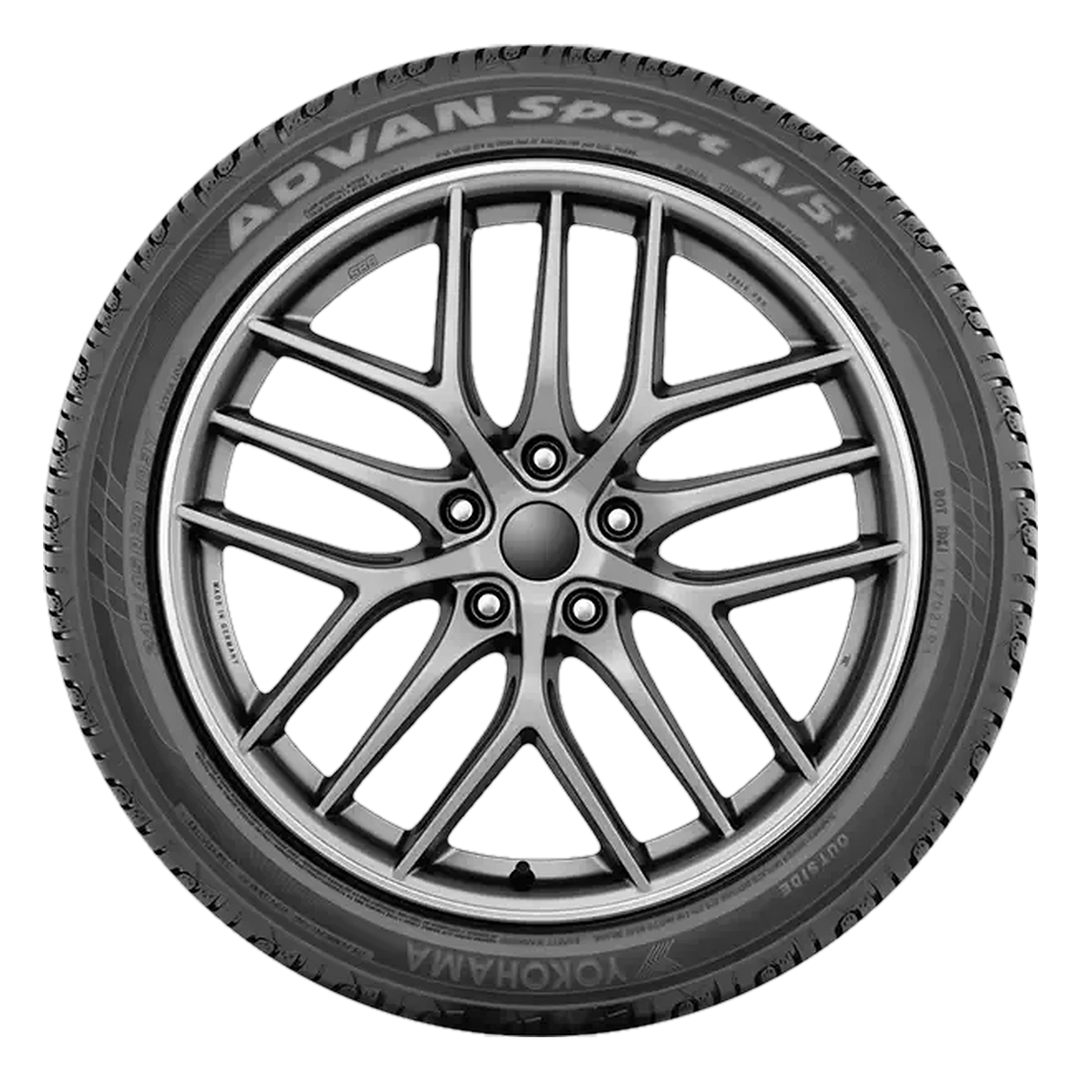 225/40R19 XL 93Y LR2 YOKOHAMA ADVAN SPORT A/S+ - All-Season Tire