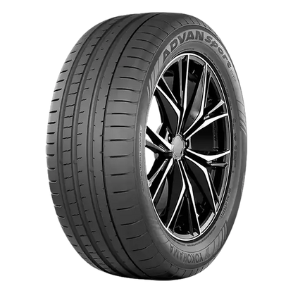 Yokohama ADVAN Sport V107 angled view