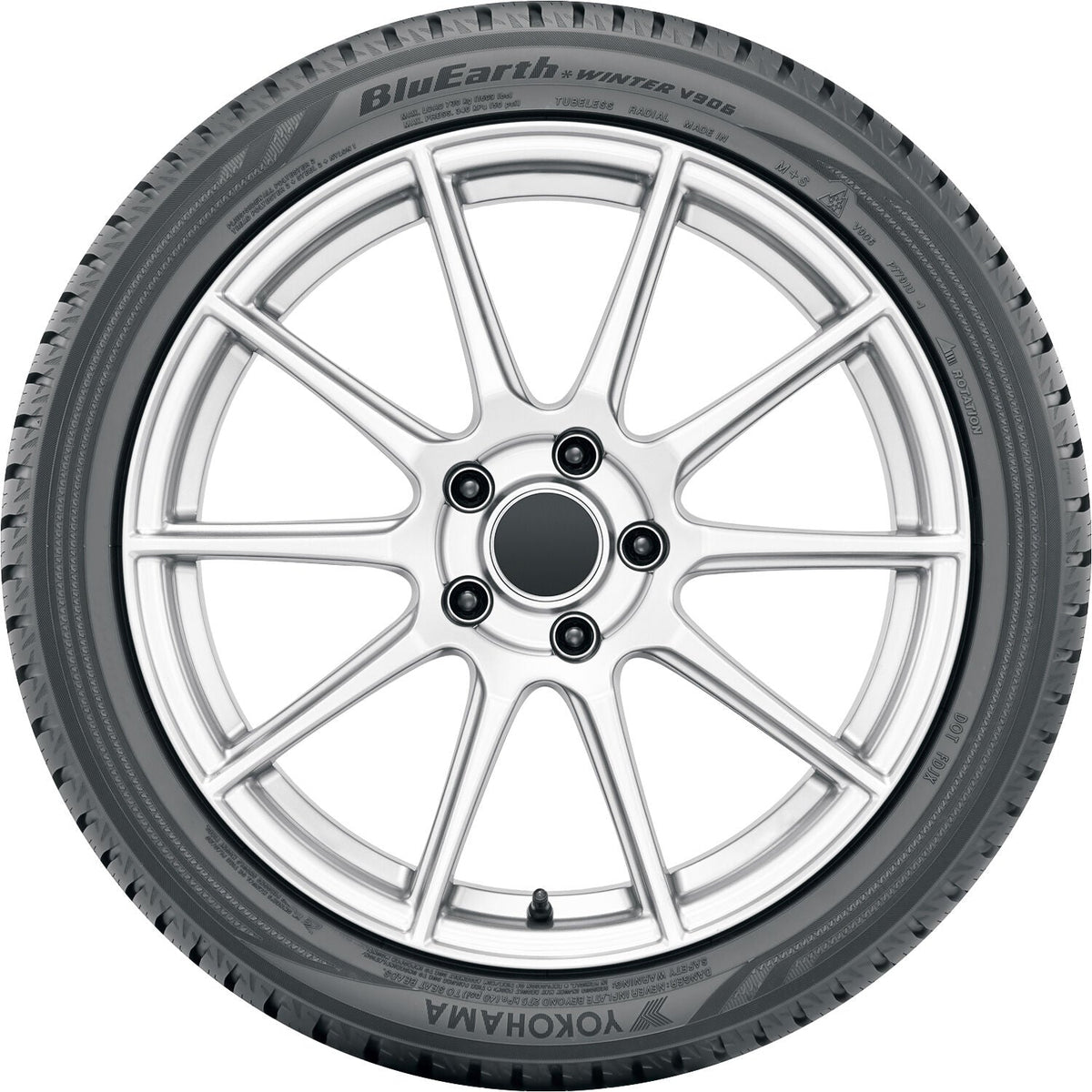 215/65R17 99V YOKOHAMA BLUEARTH WINTER V906 - Winter-Studless Tire