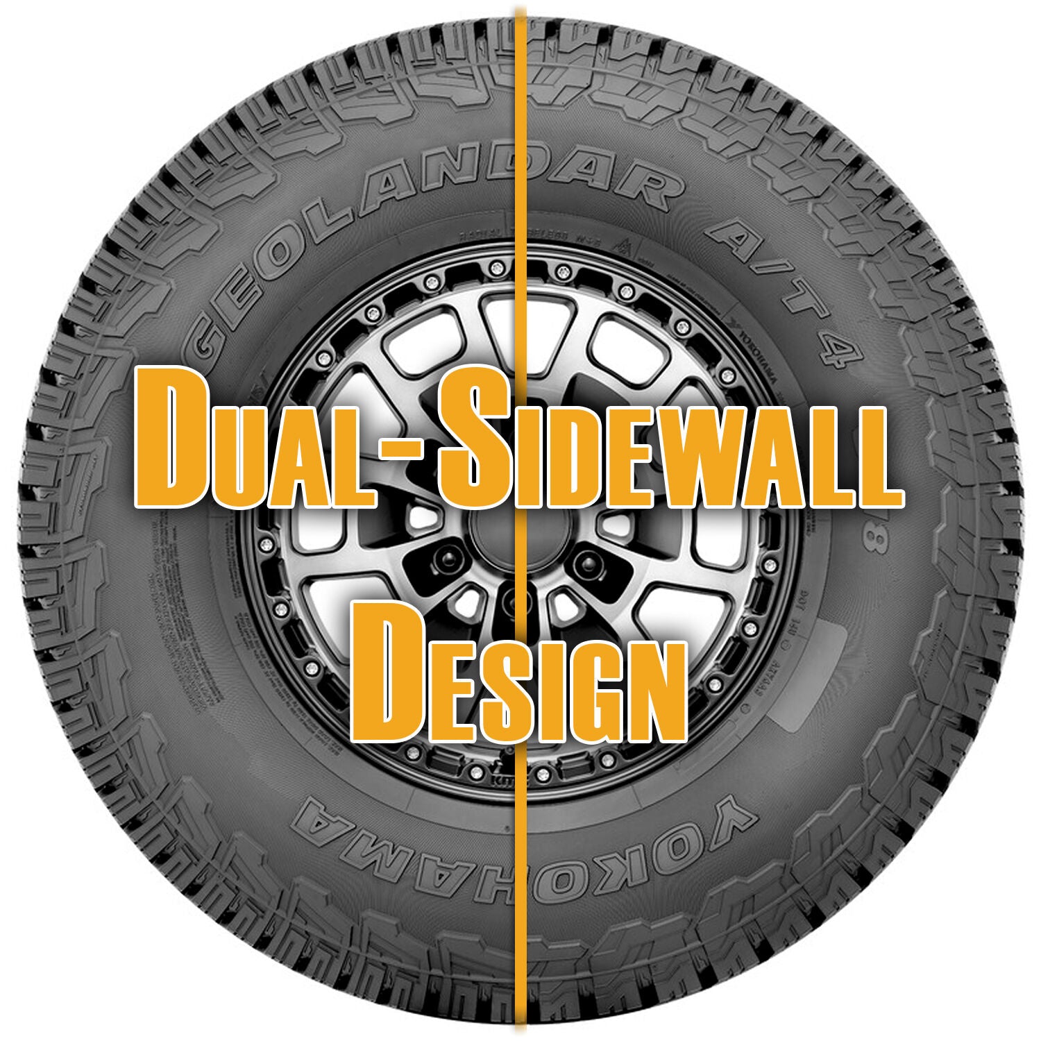 Yokohama LRE GEOLANDAR A/T4 G018 RBL LT325/65R18 tire