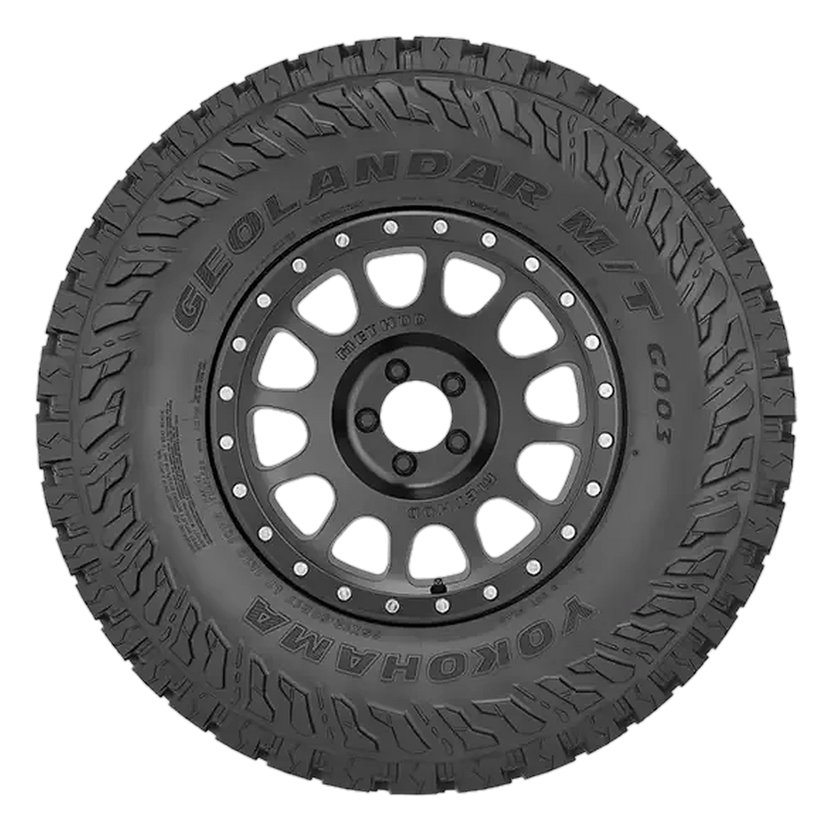 LT265/70R17 121Q LRE YOKOHAMA GEOLANDAR M/T G003 NOIR - All-Season Tire
